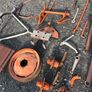 allis chalmers tractor wide front axle and bits Image 10