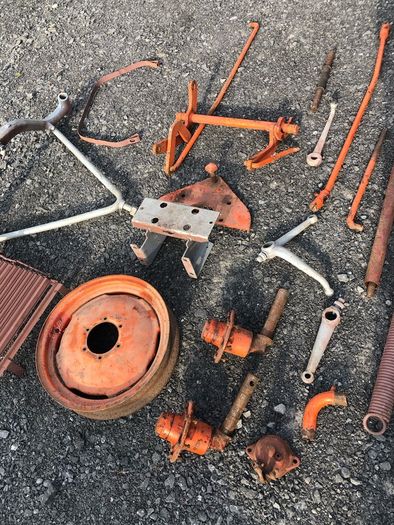 allis chalmers tractor wide front axle and bits