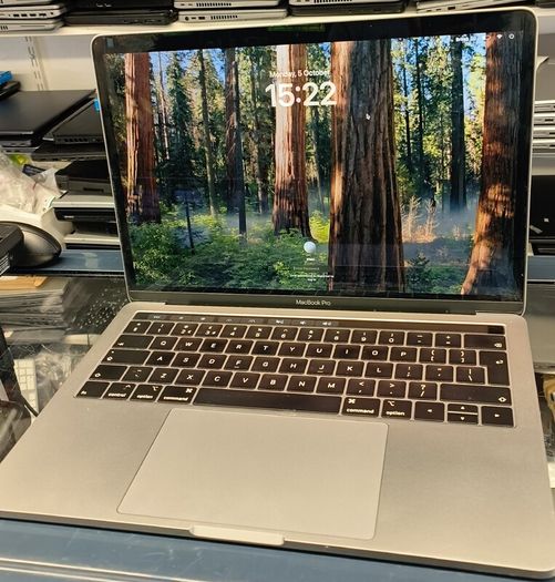 Touch Bar Apple MacBook Pro 13.3" i5 1.4Ghz 8GB RAM , 256GB SSD, A2159, 2019 Space Grey (Battery Cycle: 165)