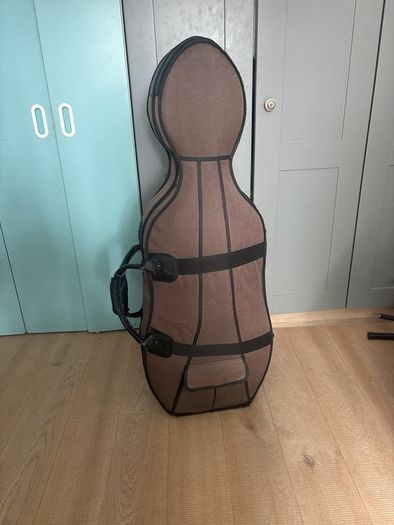 Hard Cello Case for 1/2 size