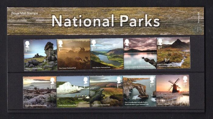 2021 Great Britain National Parks Commemorative Stamps Presentation Pack