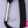 pram buggy cup holder and bag hanger Image 2