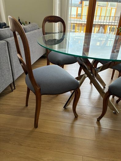 Large Glass Table