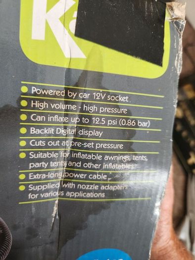 Kampa Electric Pump 12V
