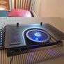 Laptop cooling and tilt stand c/w extra USB and lights... AS NEW Image 7