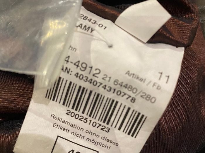 Leather jacket chocolate immaculate condition