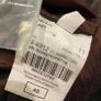 Leather jacket chocolate immaculate condition Image 7