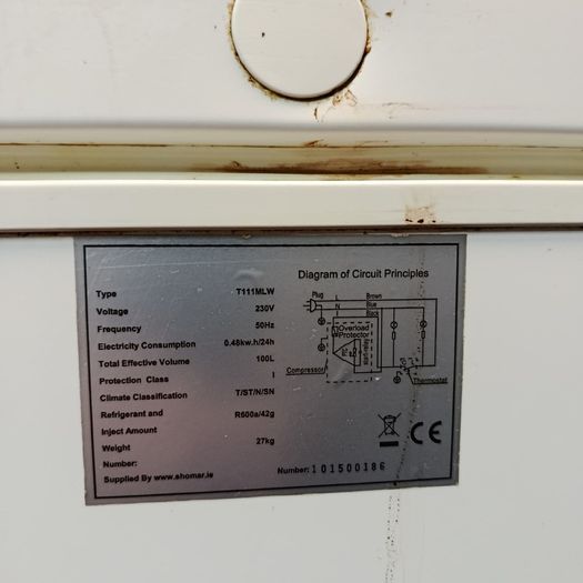 Small chest freezer