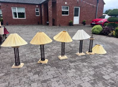 Table lamps (Padraig O Murchu)