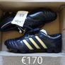 Football Boots Adidas Adipure ii Black/Gold (2009) Size 7.5UK FG Image 3