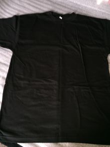 T shirt size xxl black cotton brand new