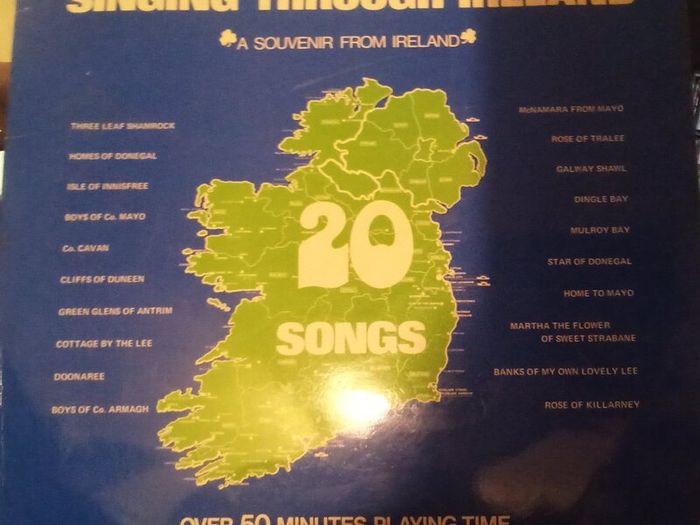 Connie Foley - Singing Through Ireland Vinyl LP 1976