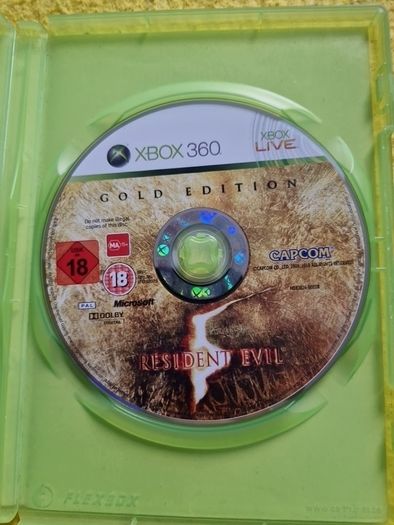Resident Evil 5 Gold Edition Xbox360 Games Original