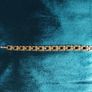 Two-tone metal bracelet. Image 7