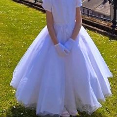 Communion dress.