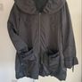 jacket Bnwot size 12 shawl collar black with parka style miss selfridge Image 2
