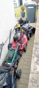 3 lawnmowers