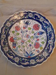 Decorative Turkish Kutahya Plate