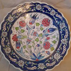 Decorative Turkish Kutahya Plate