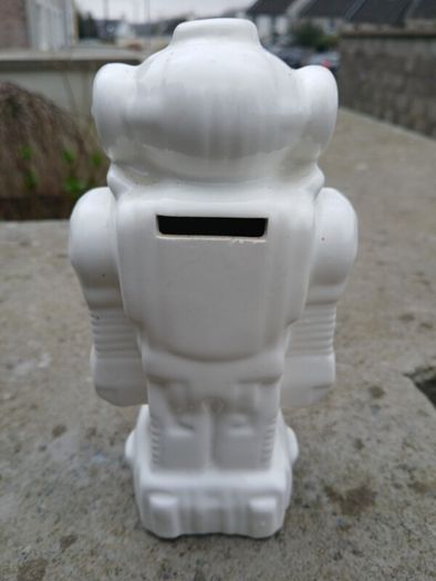 Ceramic Astronaut Coin Bank