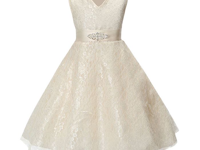 New Girls Party Flower Formal Wedding Bridesmaid Pageant Prom Christening Dress Age 12-13yrs