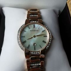 NEW - Accurist Ladies Rose Gold Watch