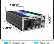 FDIK Inverter 12V 220V Pure Sine Wave Inverter Max 5000W