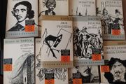 1960s 10 Classic Works of Literature in German Language. German Books. Vintage.
