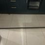 Black curtain pole extends to 7ft Image 3