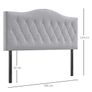 Upholstered Headboard for 1.8m Bed Image 4