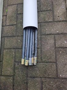 10  Drain Rods  Flexible Drain Cleaning Rods