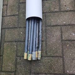 10  Drain Rods  Flexible Drain Cleaning Rods