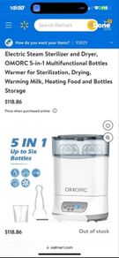 Baby steriliser and dryer 5 in 1