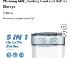 Baby steriliser and dryer 5 in 1