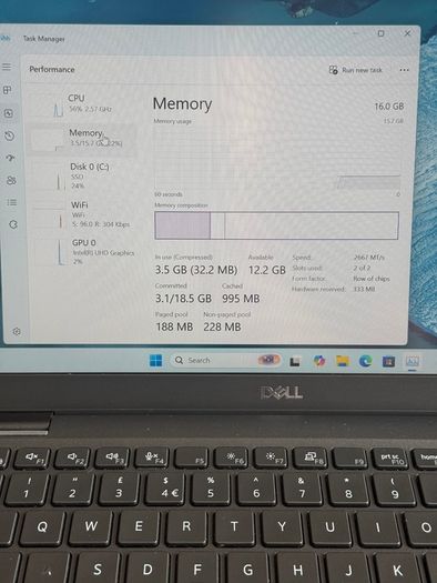 Dell Latitude 7310 Laptop i5/16GB/256SSD/FHD