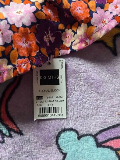 New Baby Girls Floral Dress from Dunnes Stores