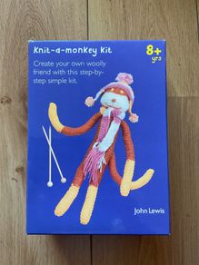Knit-a monkey kit Brand New