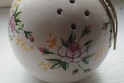 Ceramic pomander.