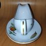 Royal Worcester Evesham porcelain  mint sauce boat & saucer Image 2