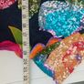 Vintage floral sequined shirt sleeve blouse small medium Image 10