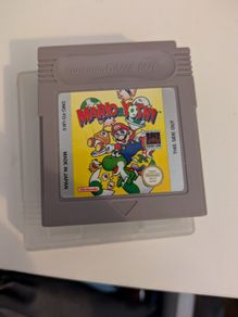 mario and Yoshi game boy game