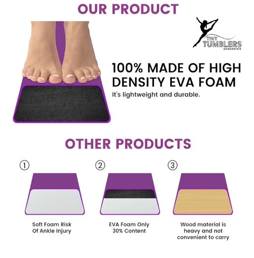Amazing Balance Equipment For Children at Home -210/240/270cm - Faux Suede, High Density EVA Foam - Flash Cards, Carry Straps, Carry Case and Multiple Colours!