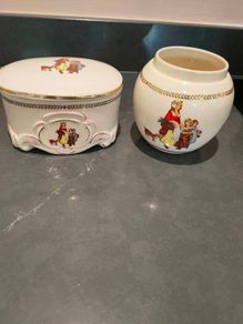 Vintage Yardley Ceramic Jars