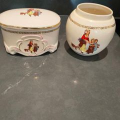 Vintage Yardley Ceramic Jars