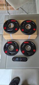brand new 4x2.5kilo olympic weight plates