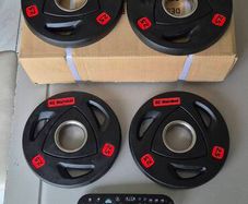 brand new 4x2.5kilo olympic weight plates