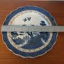 Fabulous & Collectable Booths Real Old Willow 8.5" Salad Plate in the Mid Blue, Sepia & Gilt Version Image 9