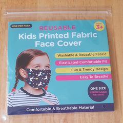 BNIP - A Reusable Childs Fabric Mask - #