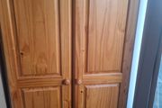 Wooden wardrobe
