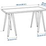 Ikea Grey Desk Image 5
